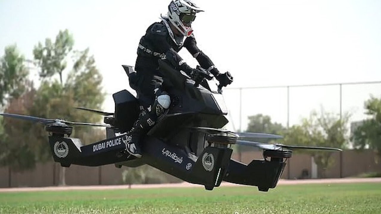 Dubai Police Start Training on Flying Hoverbike [BREAKING NEWS